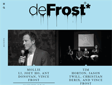 Tablet Screenshot of de-frost.com